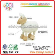 Детские игрушки для животных Деревянные овец